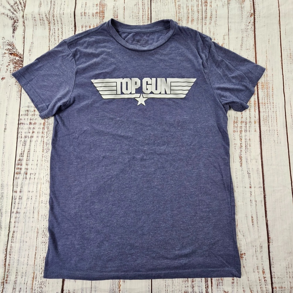 Top Gun Blue Short Sleeve T-Shirt Men's M
